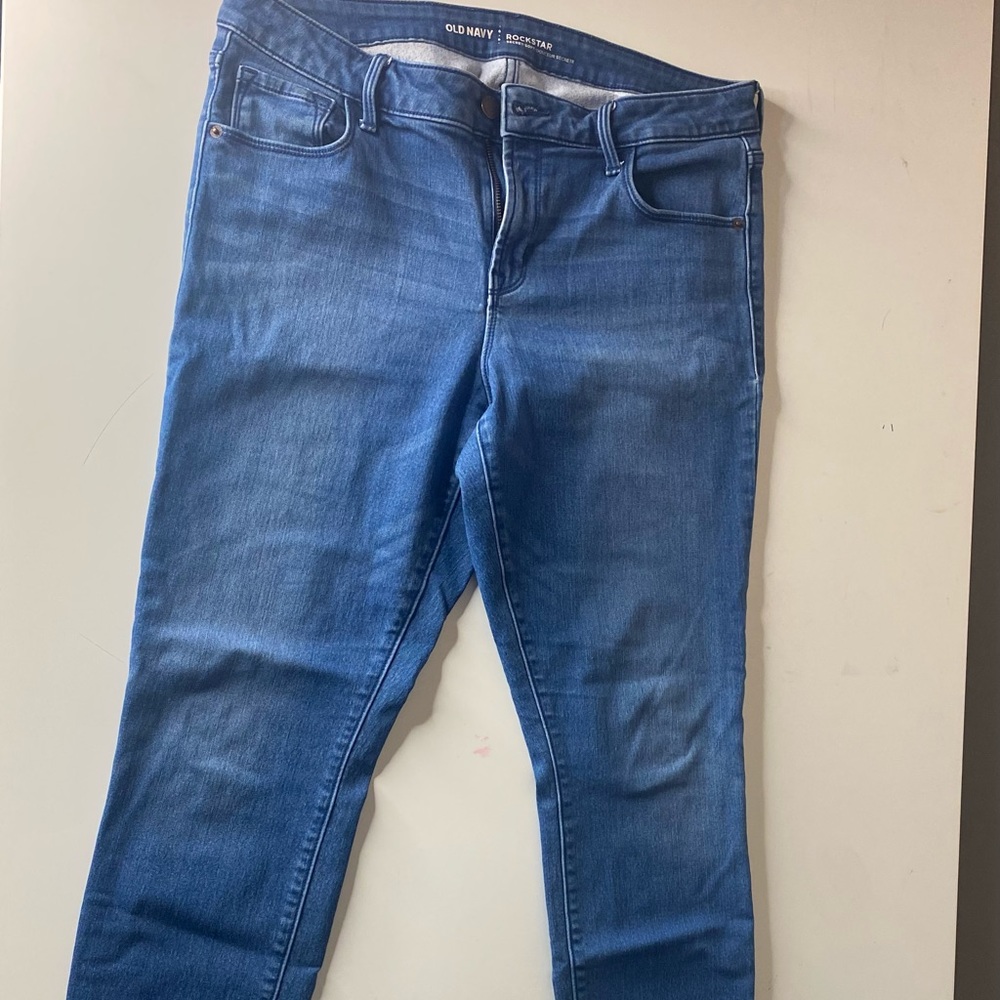 Old Navy Rockstar Secret Soft Size 12 Jeans